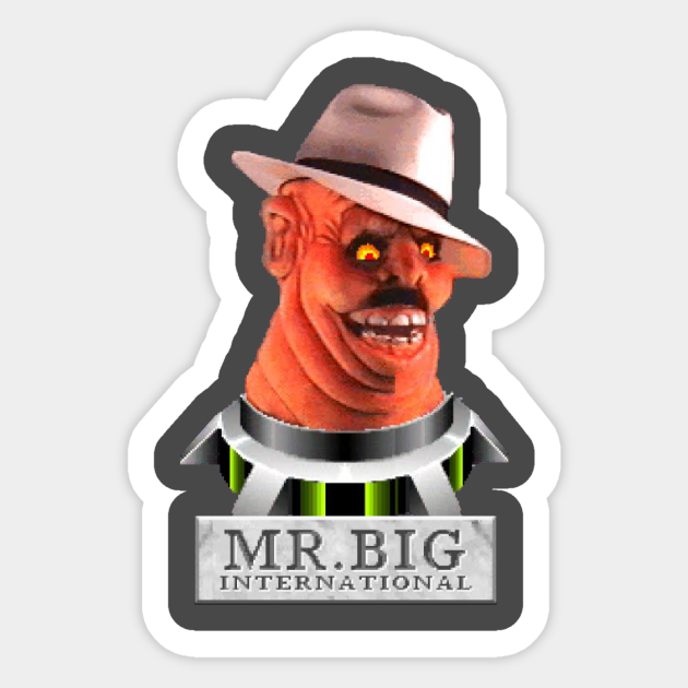 Mr. Big International Narc Sticker TeePublic